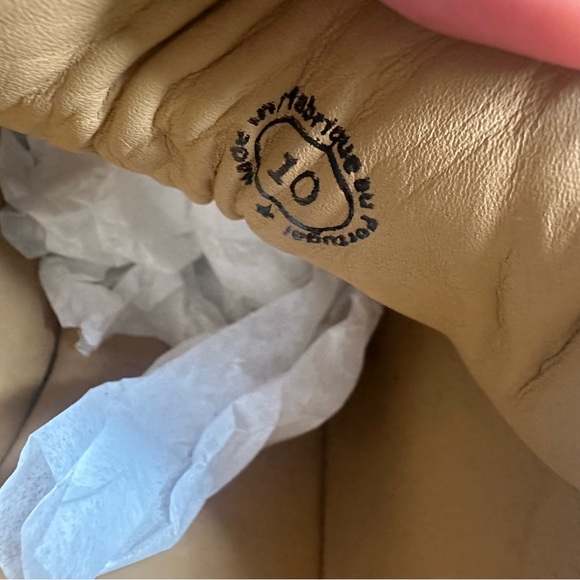 Fluevog NEW WO BOX Skyhigh F Fizzy blue/flowery leather platform lace-up shoe 10 - Picture 16 of 16